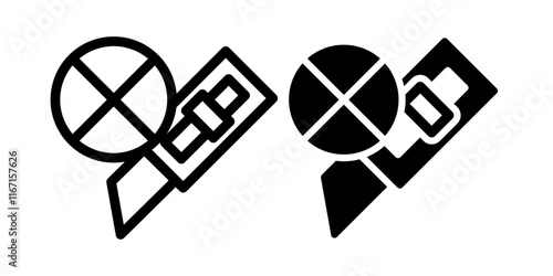 Cutter icon design template