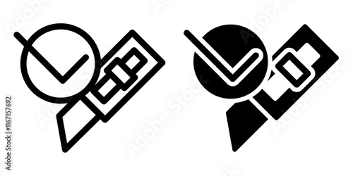 Cutter icon design template