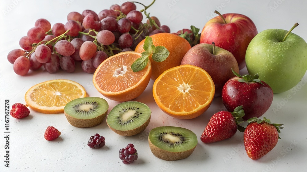 pictures of fruits on a white background pictures of fruits on a white background