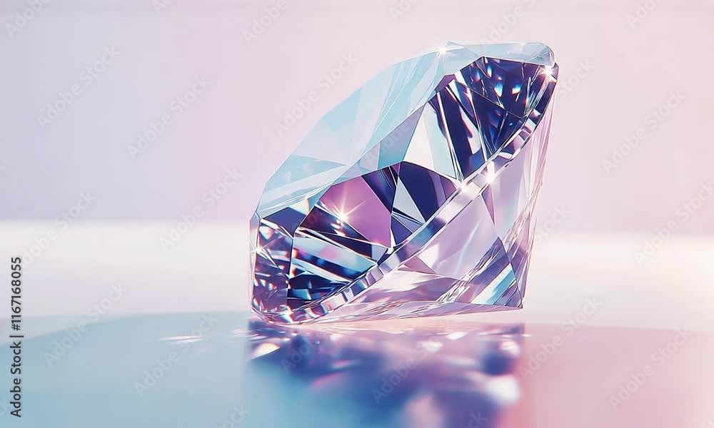 Shining diamond isolated on a white background Shining diamond isolated on a white background