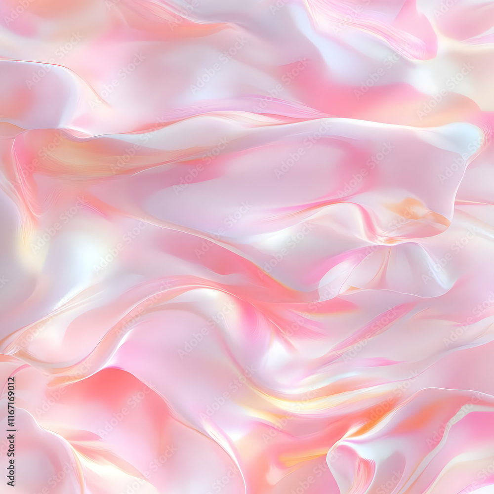 Obraz premium Pink Abstract 3D Background Illustration