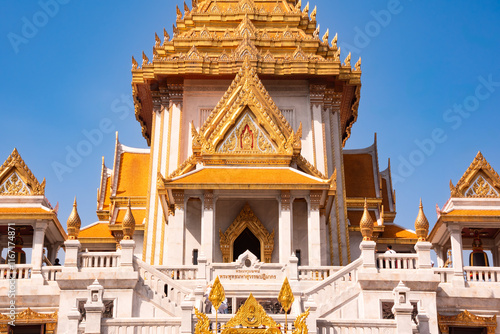 Photography Buddhist temple in Bangkok, Thailand