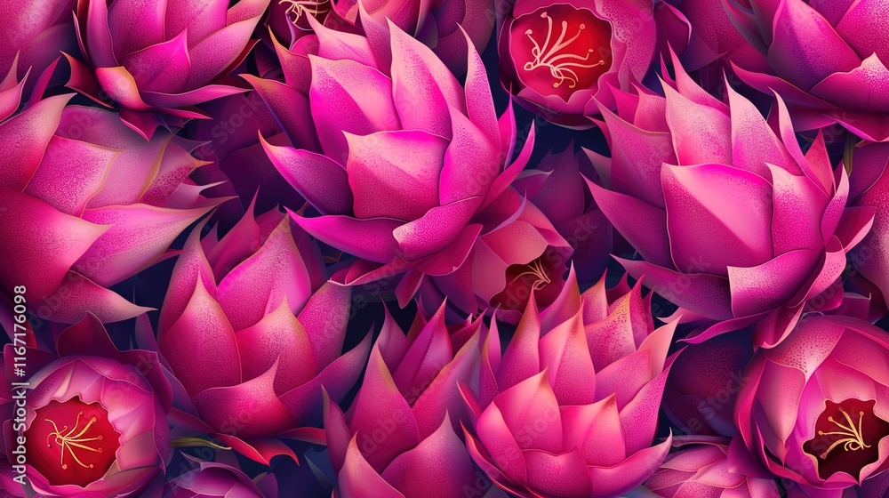 dragonfruit seamless pattern wallpaper dragonfruit seamless pattern wallpaper