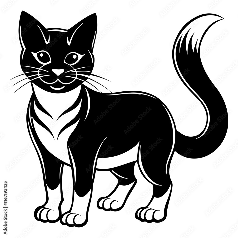 Obraz premium Cat Vector Design