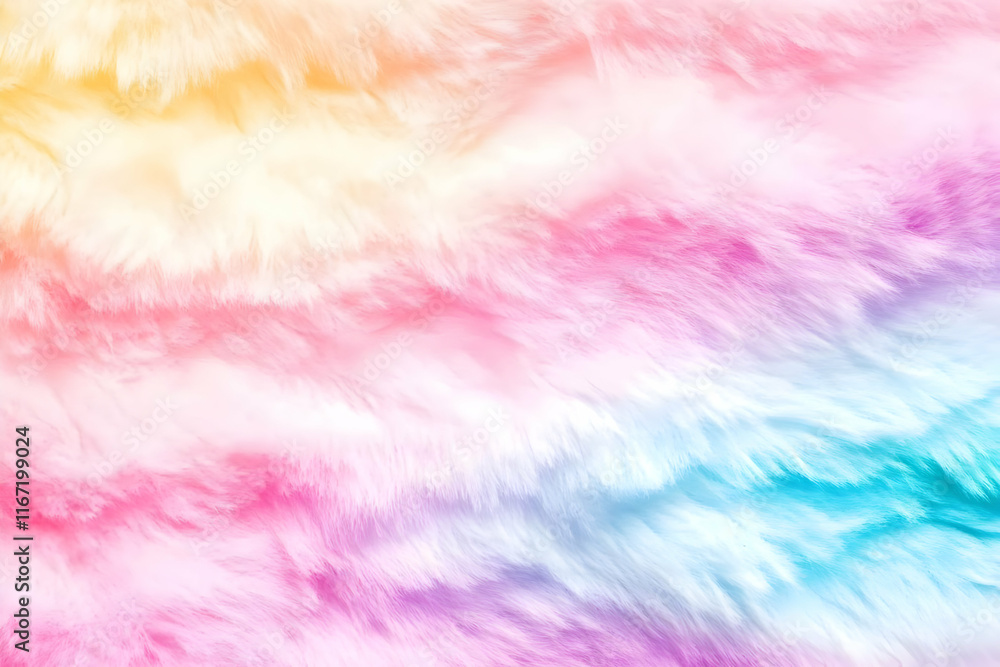 Fototapeta premium Pastel Fur Abstract Background Image