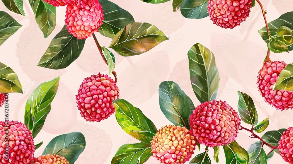 lychee seamless pattern wallpaper lychee seamless pattern wallpaper