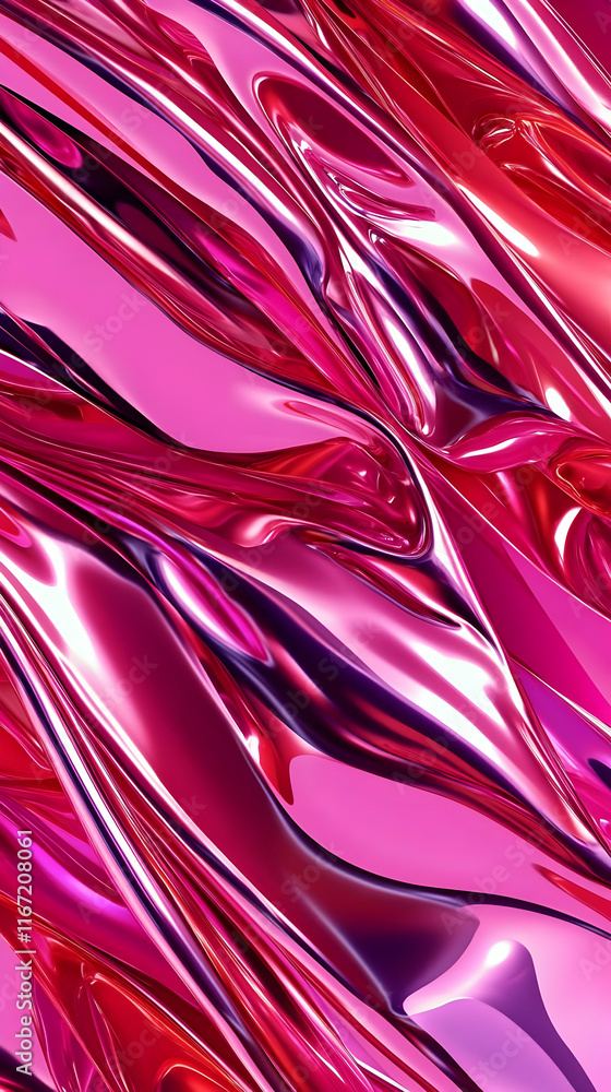Obraz premium Pink Purple Abstract 3D Background