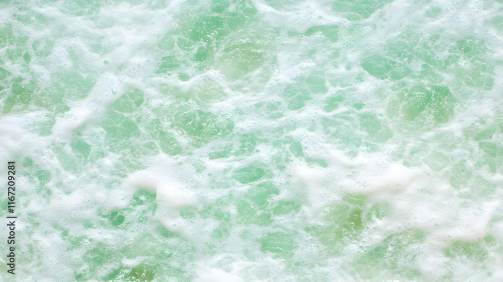 Fototapeta premium Sea Foam Abstract Background Texture