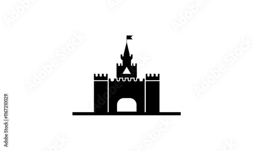 castle logo vector