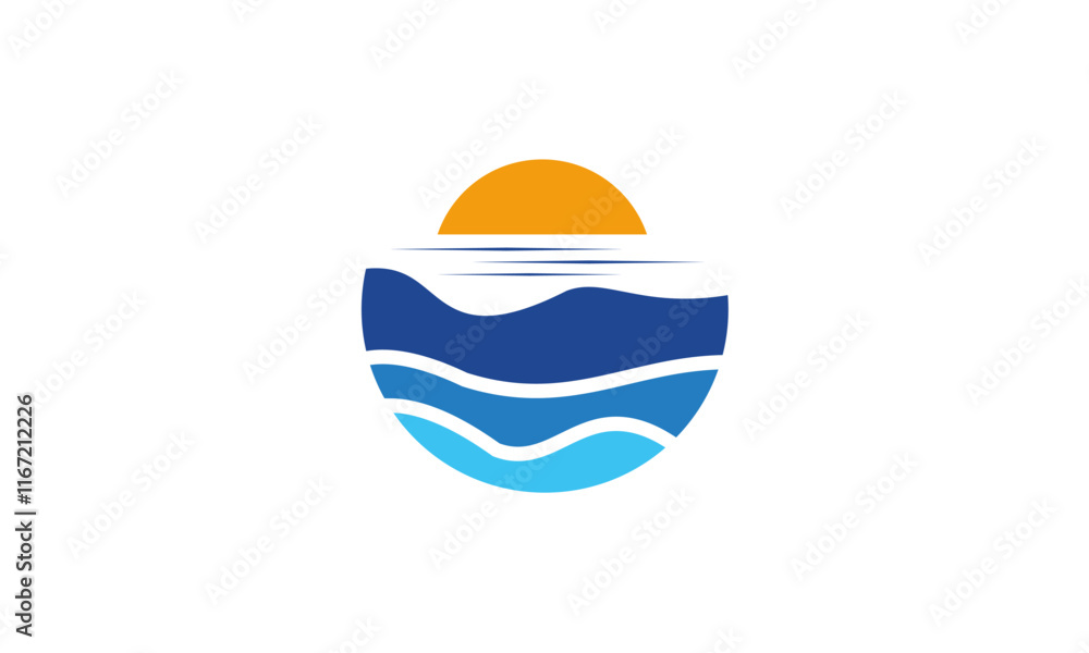 beach logo vector beach logo vector
