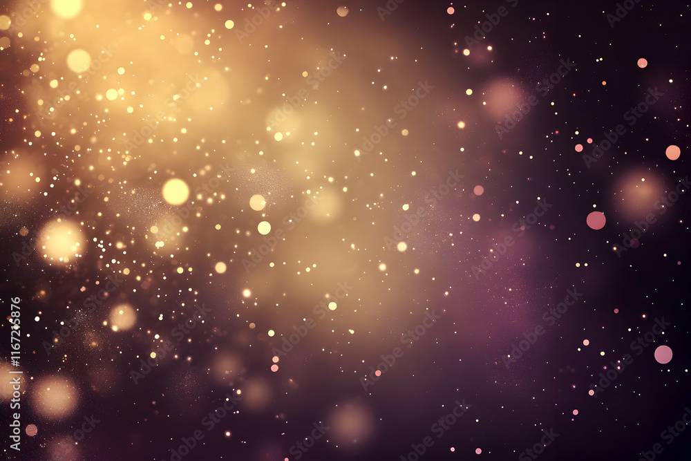 Golden Abstract Background Illustration