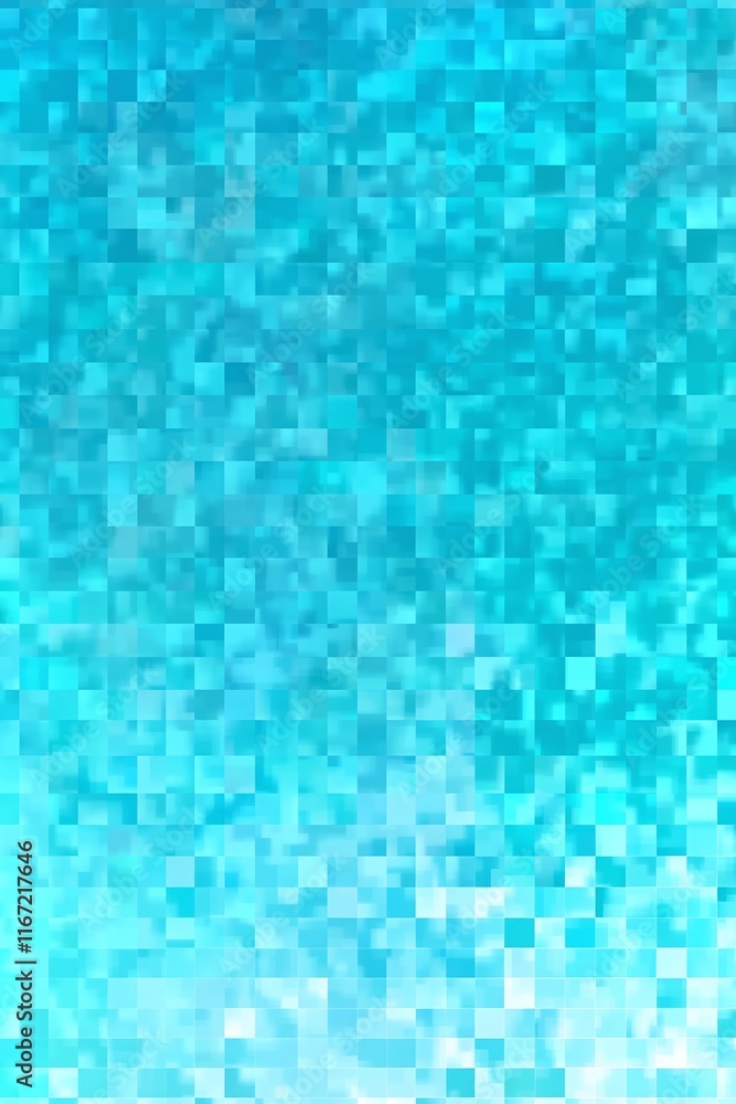 Cool pixel gradient in icy blue and teal tones creating a frosty aesthetic. Cool pixel gradient in icy blue and teal tones creating a frosty aesthetic.