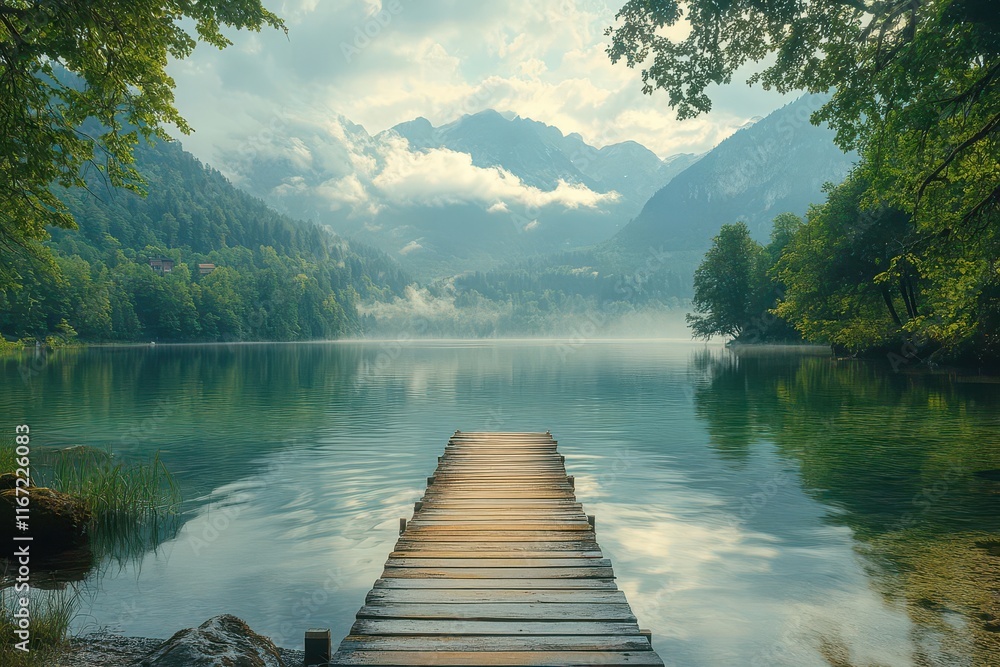 bled lake a serene view reflecting majestic mountains and lush greenery evoking tranquility and the beauty of nature in a picturesque landscape bled lake a serene view reflecting majestic mountains and lush greenery evoking tranquility and the beauty of nature in a picturesque landscape