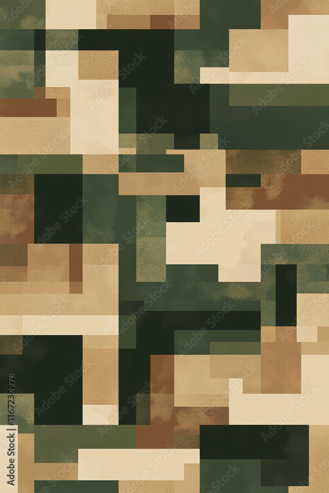 Pixel gradient with earthy tones of brown green and beige mimicking nature. Pixel gradient with earthy tones of brown green and beige mimicking nature.