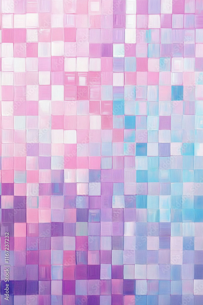 Soft pastel pixel gradient blending pink lavender and baby blue. Soft pastel pixel gradient blending pink lavender and baby blue.