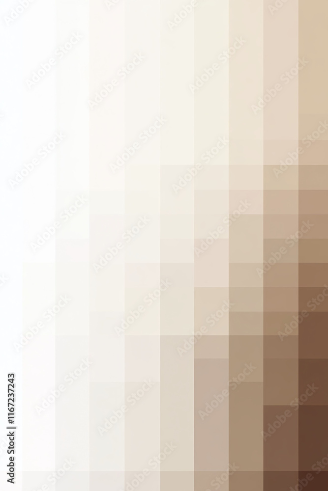 Subtle beige to ivory pixel gradient perfect for neutral design themes. Subtle beige to ivory pixel gradient perfect for neutral design themes.