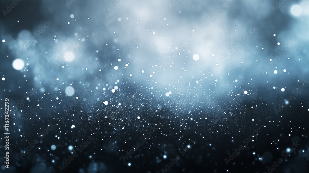 Obraz premium Grainy gradient background noise texture effect blue gray white smooth blurred backdrop website, Generative AI