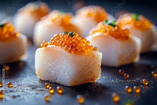 Close-up of a delicious sushi