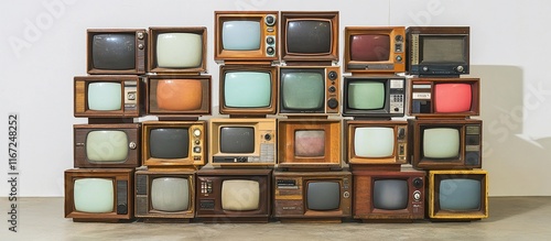 Vintage Televisions Collection: A Retrospection of Analog Broadcasting photo