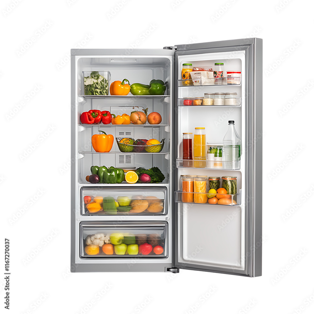 Refrigerator isolated on white background full depth of field
Refrigerator isolated on white background full depth of field