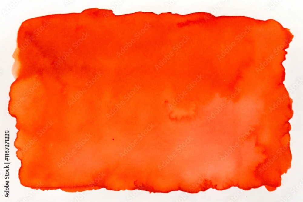 Fototapeta premium Soft Orange Watercolor Background