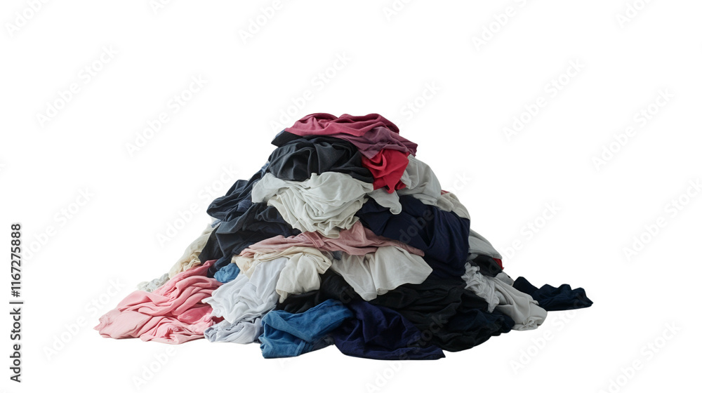 Pile of Clothes on Floor Pile of Clothes on Floor