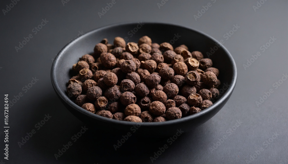 Sichuan Pepper Close-up Shallow Depth of Field Spice Bowl Sichuan Pepper Close-up Shallow Depth of Field Spice Bowl