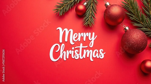 Merry Christmas Greeting Card