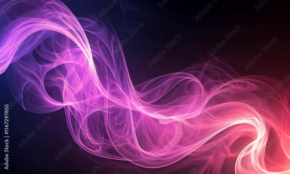 Abstract Pink and Purple Energy Wave Fractal Art Abstract Pink and Purple Energy Wave Fractal Art
