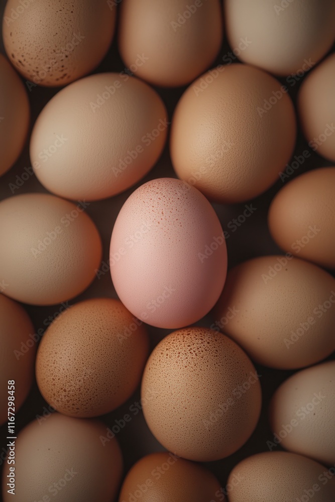closeup of a pile of brown eggs background closeup of a pile of brown eggs background