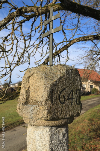 Oberbayerischer Bildstock Westfälischer Frieden photo