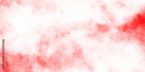 Realistic red colorful smoke clouds with strokes, dark background of empty room, grunge red or white fog and mist effect on black background, abstract fog texture overlays with grunge stains.