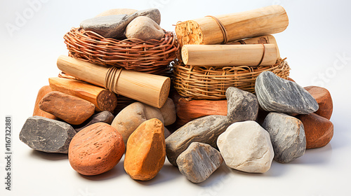 natural materials for construction photo