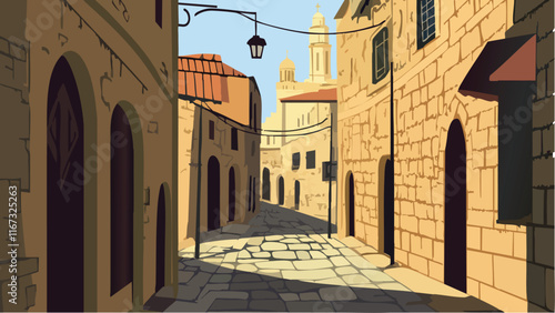 Echoes of Jerusalem- The Via Dolorosa Path.eps