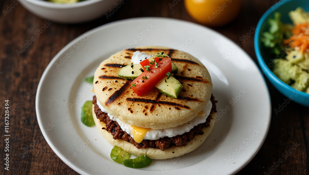 Arepas food with new style and look Arepas food with new style and look