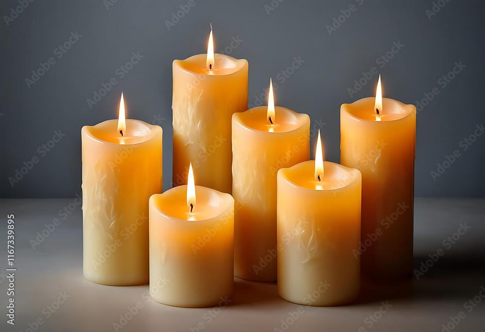 Elegant LED Candles with Decorative Cutouts, Perfect for Home Decor Elegant LED Candles with Decorative Cutouts, Perfect for Home Decor