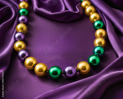  Mardi Gras beads photo