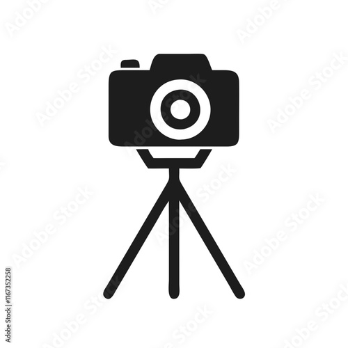 Camera icon on tripod