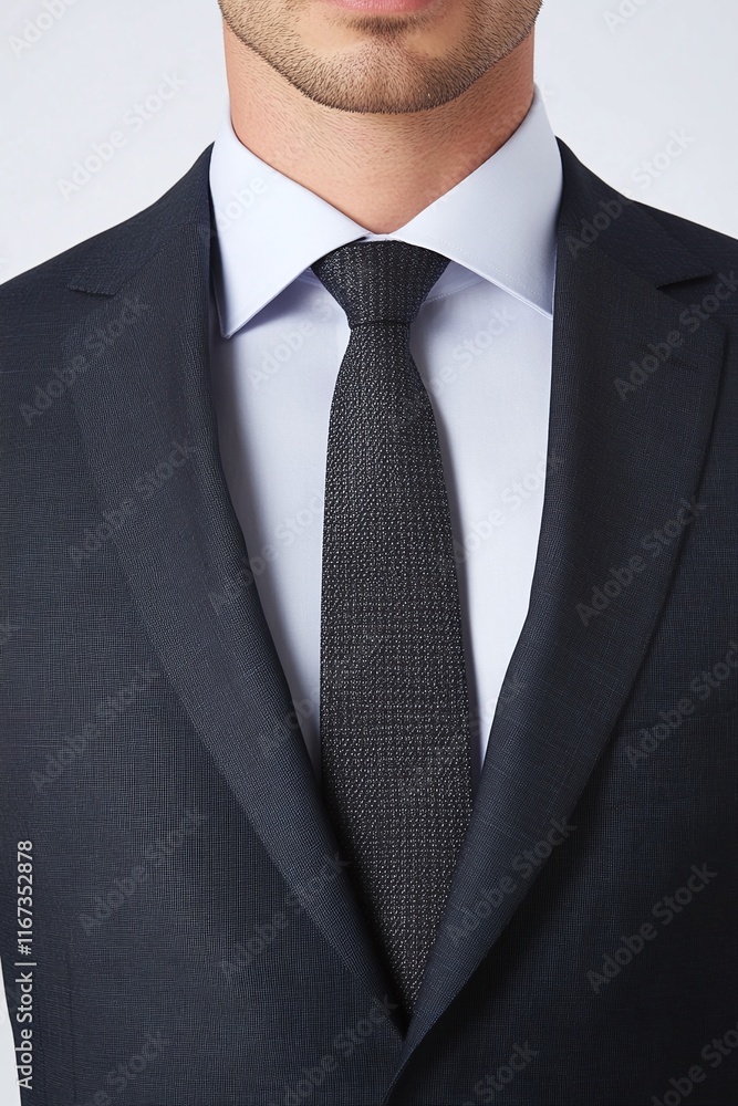 Deep navy to charcoal black gradient suit with a grainy noise effect for a modern polished look. Deep navy to charcoal black gradient suit with a grainy noise effect for a modern polished look.