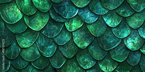 Wallpaper Mural emerald green color dragon skin pattern texture background Torontodigital.ca