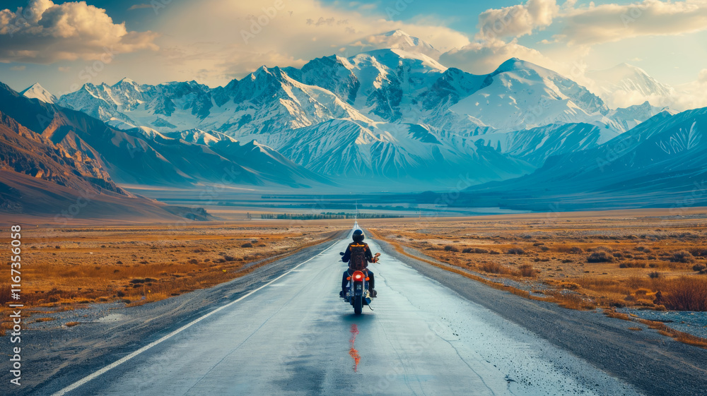 Motorcycle Adventuring through Stunning Landscapes Motorcycle Adventuring through Stunning Landscapes