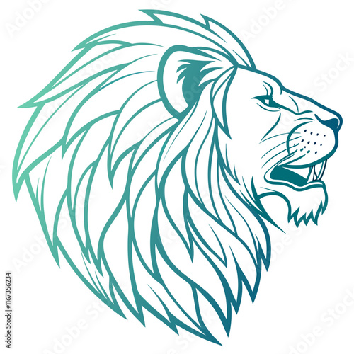 lion head tattoo
