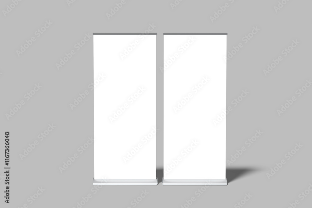 Rollup Banner Blank Mockup Rollup Banner Blank Mockup