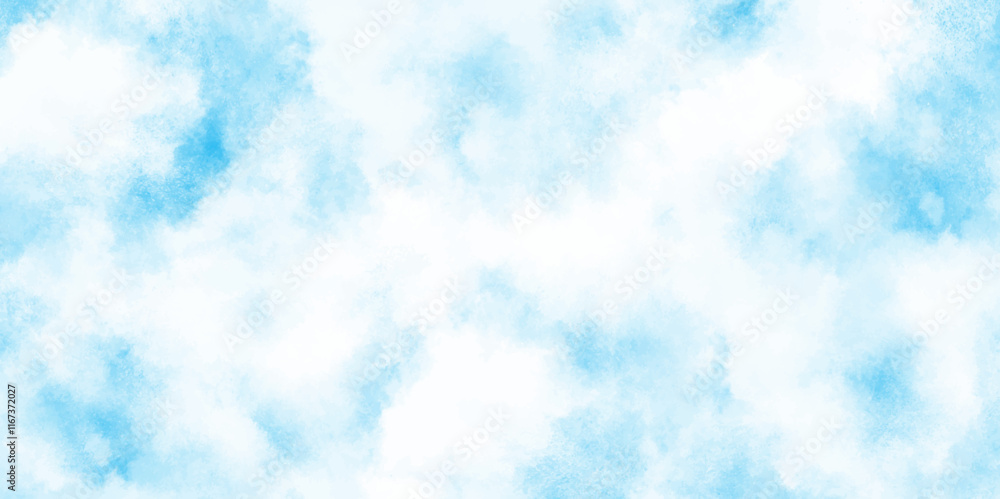 Abstract Watercolor shades blurry and defocused Cloudy Blue Sky Background, Light sky blue shades watercolor background, Abstract grunge tint light blue watercolor background. Abstract Watercolor shades blurry and defocused Cloudy Blue Sky Background, Light sky blue shades watercolor background, Abstract grunge tint light blue watercolor background.