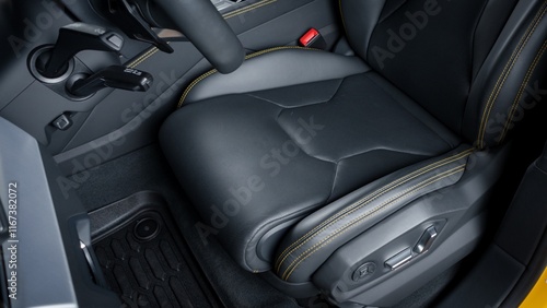 Drivers seat in a car