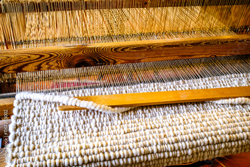 old weaving loom