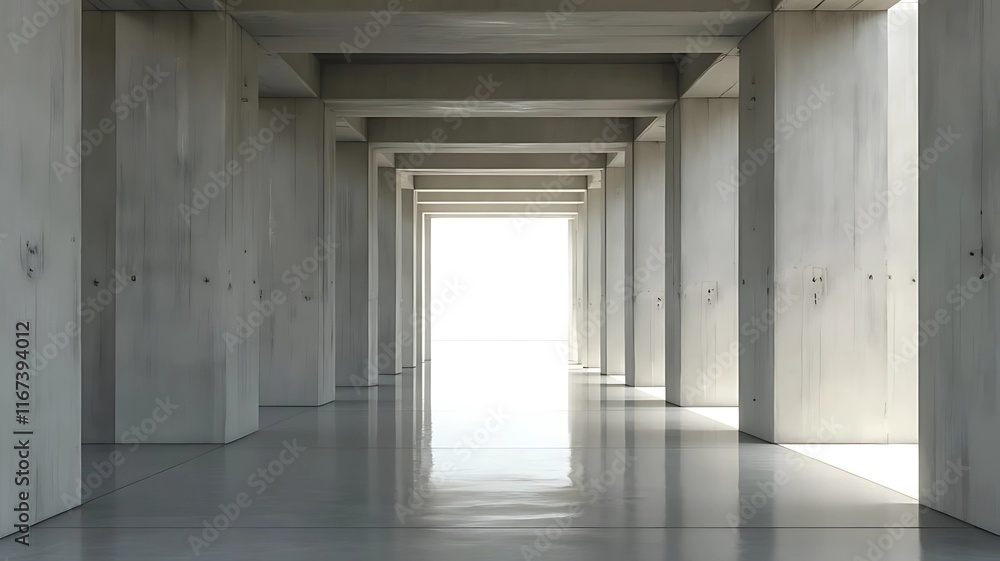 corridor with columns corridor with columns