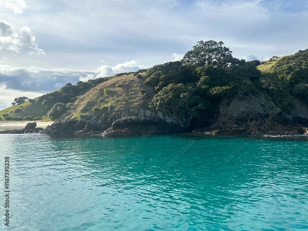 Naklejka premium tropical island