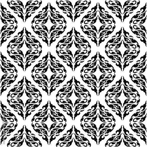 Elegant vector classic pattern, Seamless abstract background with repeating elements, vintage abstract background