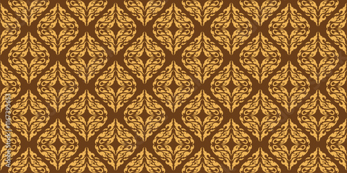Elegant vector classic pattern, Seamless abstract background with repeating elements, vintage abstract background